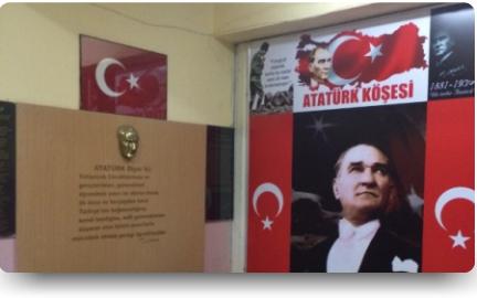 Atatürk Köşesi´ni yeniledik